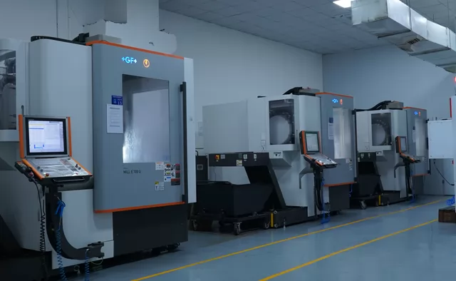 AFMING CNC machining equipment in KeSu factory