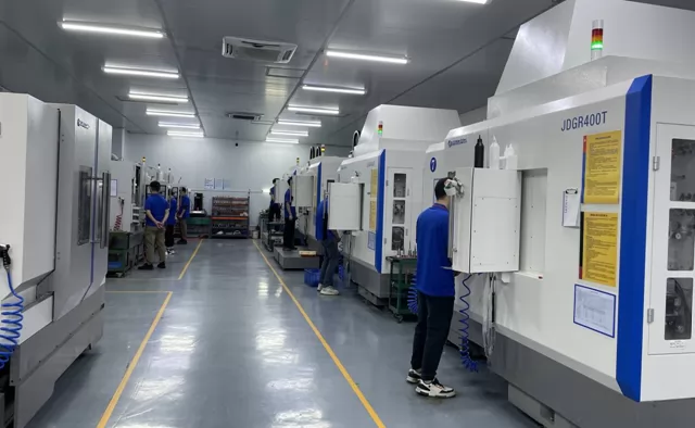 JDGR CNC machining equipment in KeSu factory