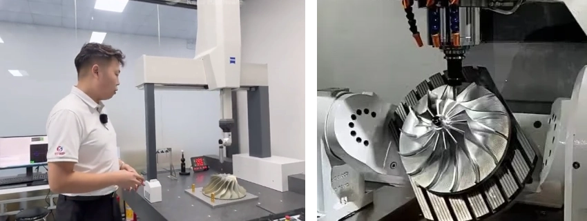 KeSu CNC Machining Center for Impellers and Propellers